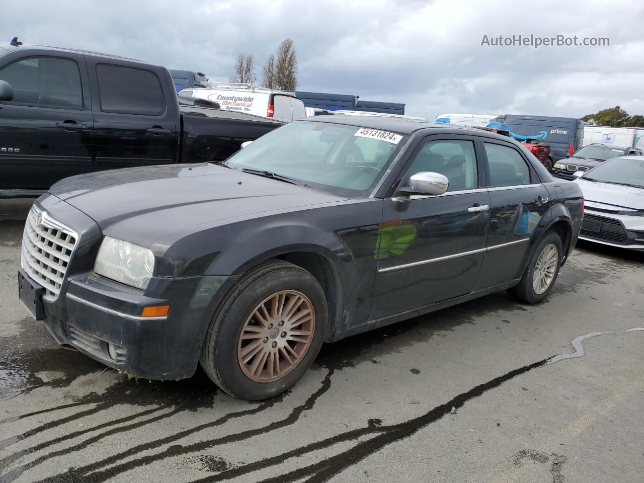 2010 Chrysler 300 Touring Черный vin: 2C3CA5CVXAH327280