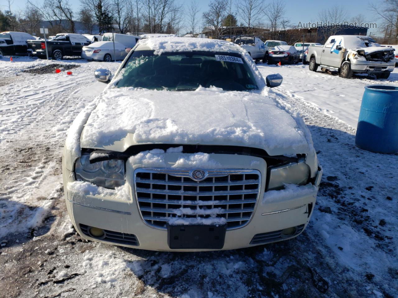 2010 Chrysler 300 Touring Cream vin: 2C3CA5CVXAH327814