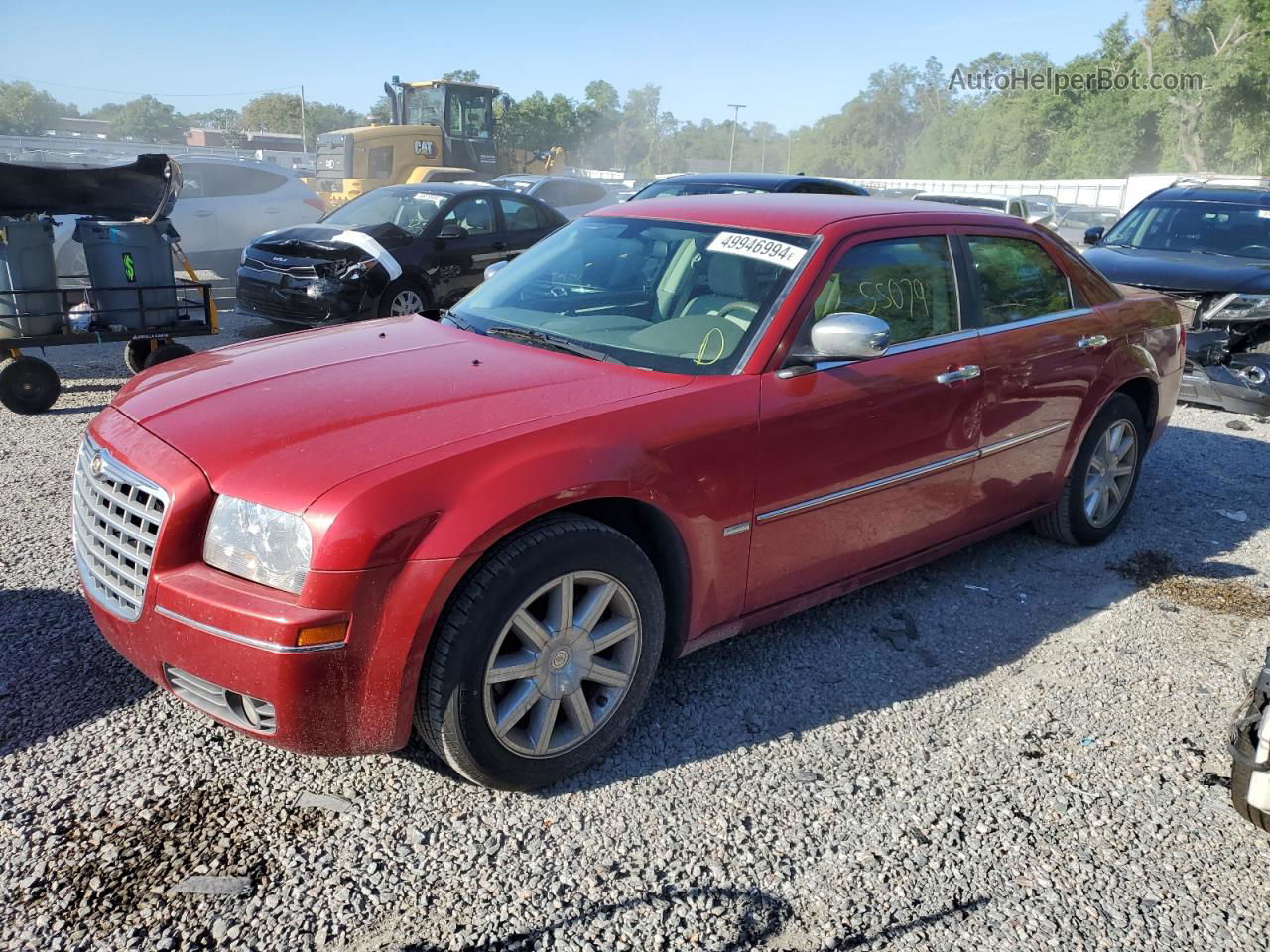 2010 Chrysler 300 Touring Red vin: 2C3CA5CVXAH329434