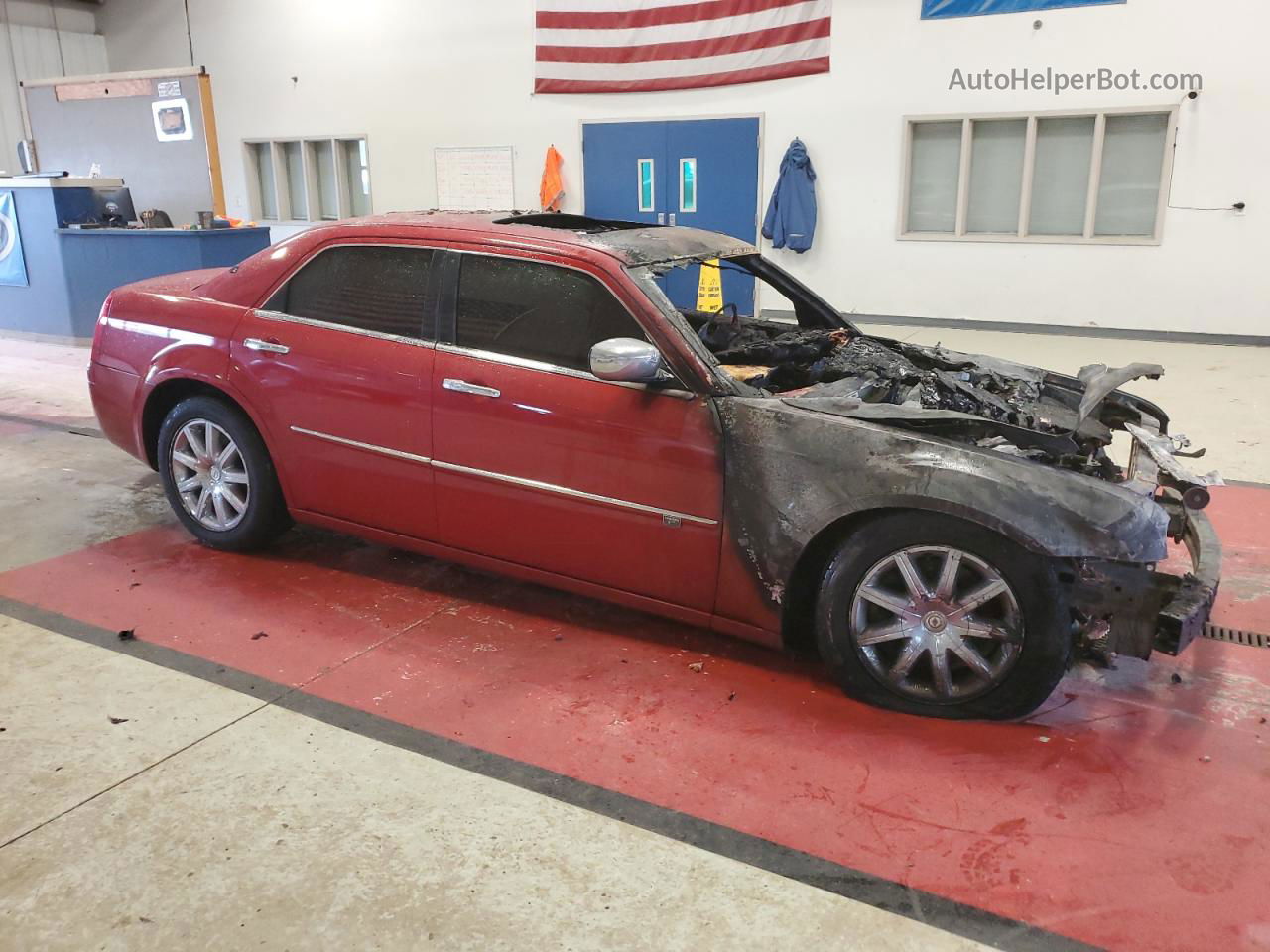 2010 Chrysler 300c  Burgundy vin: 2C3CA6CT0AH114553