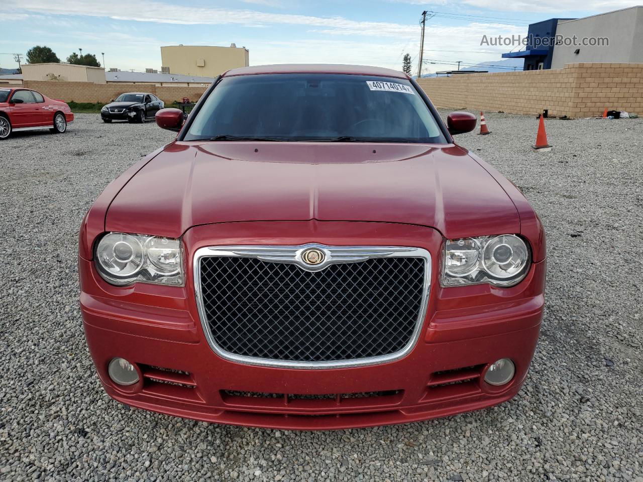 2010 Chrysler 300 Srt-8 Red vin: 2C3CA7CW2AH132665