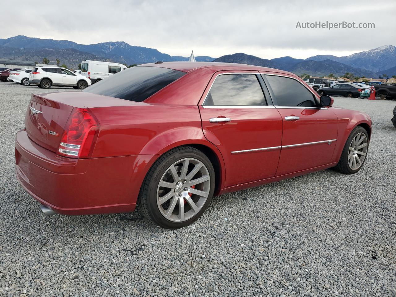 2010 Chrysler 300 Srt-8 Red vin: 2C3CA7CW2AH132665