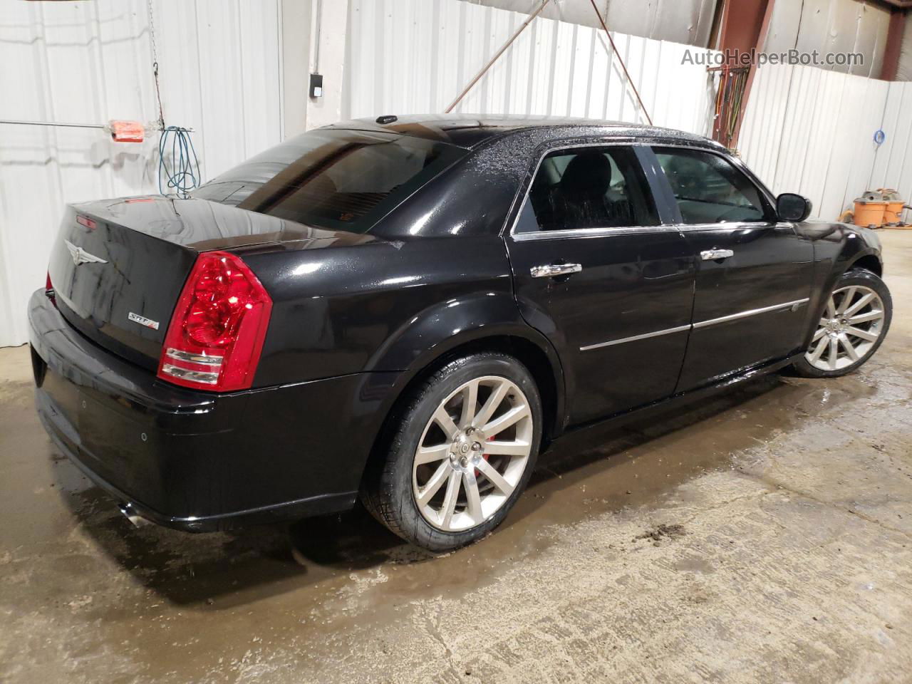 2010 Chrysler 300 Srt-8 Black vin: 2C3CA7CW9AH123185