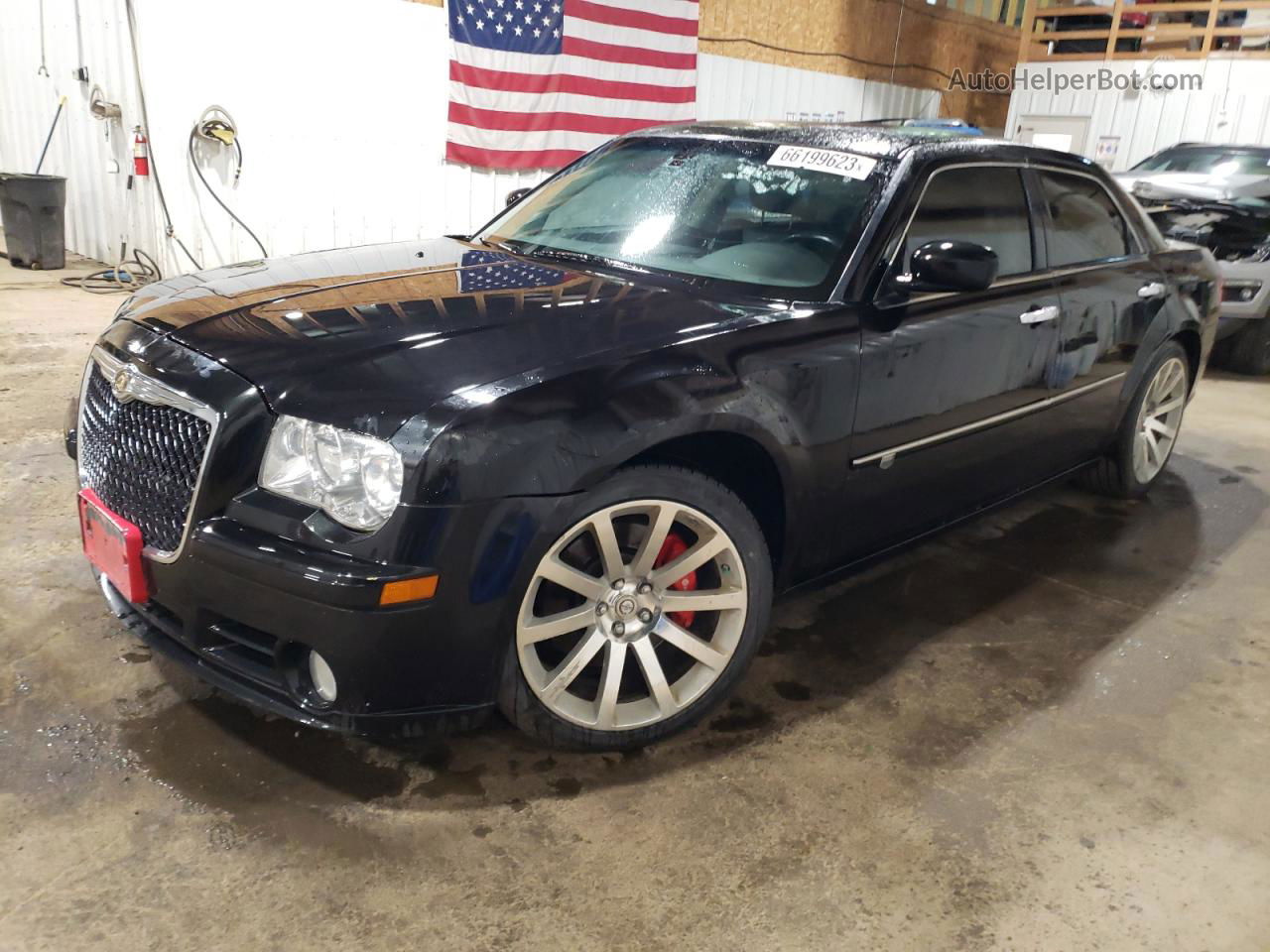 2010 Chrysler 300 Srt-8 Black vin: 2C3CA7CW9AH123185