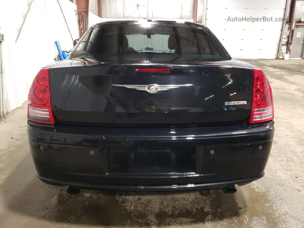 2010 Chrysler 300 Srt-8 Black vin: 2C3CA7CW9AH123185