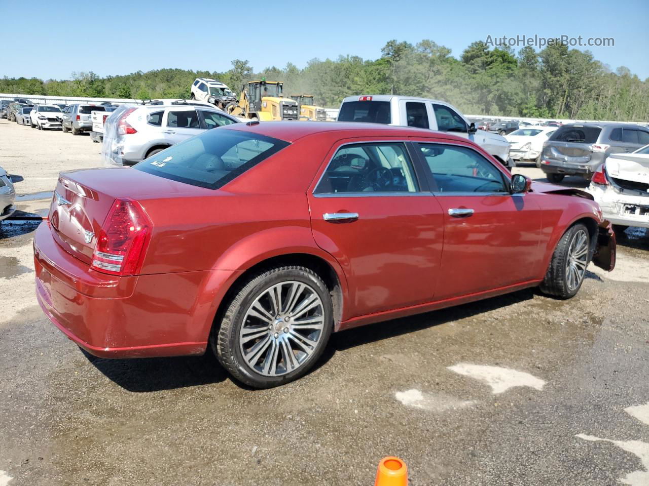 2010 Chrysler 300 S Красный vin: 2C3CA9CT7AH285043