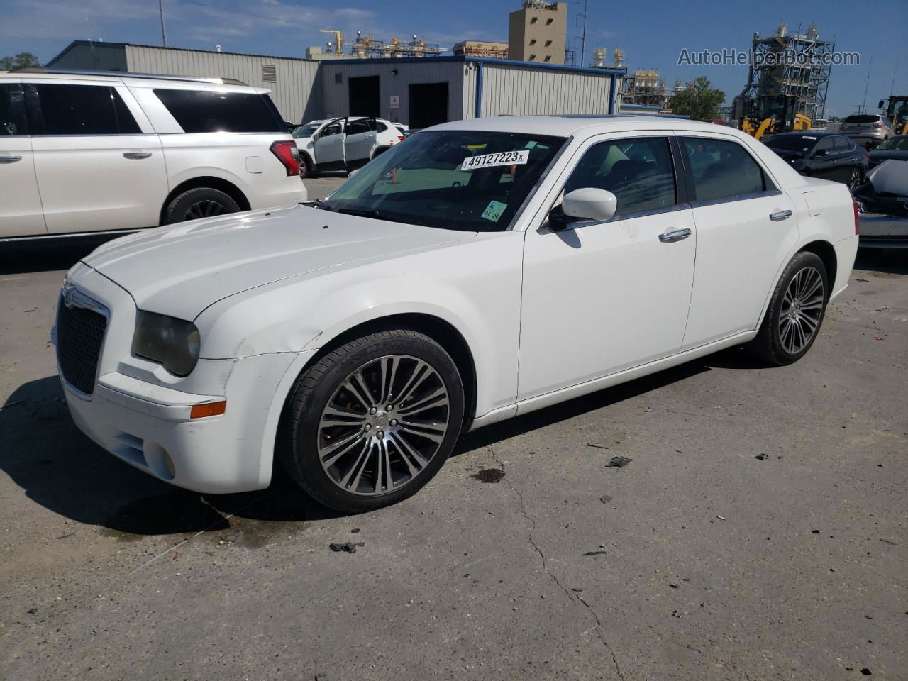 2010 Chrysler 300 S White vin: 2C3CA9CTXAH328225