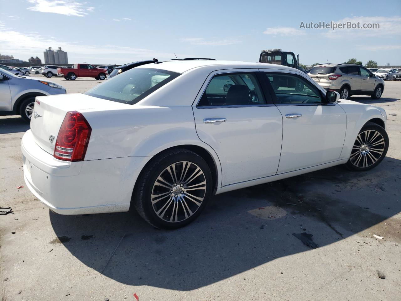 2010 Chrysler 300 S White vin: 2C3CA9CTXAH328225