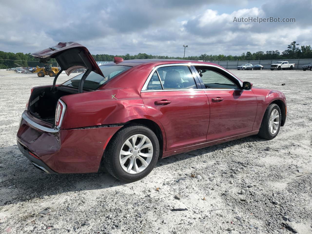 2016 Chrysler 300 Limited Red vin: 2C3CCAAG0GH147516