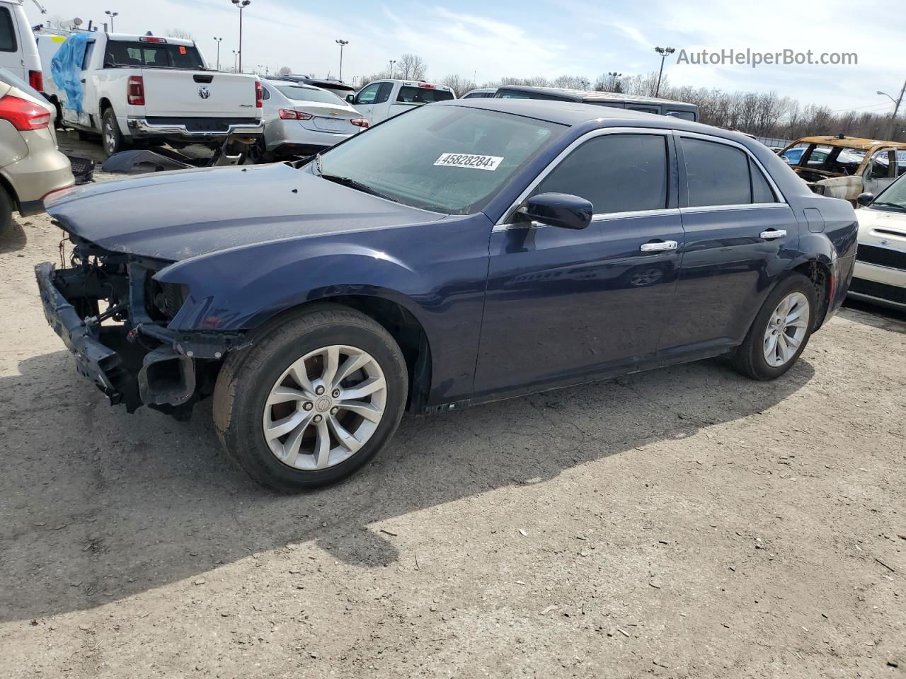 2016 Chrysler 300 Limited Blue vin: 2C3CCAAG0GH229679