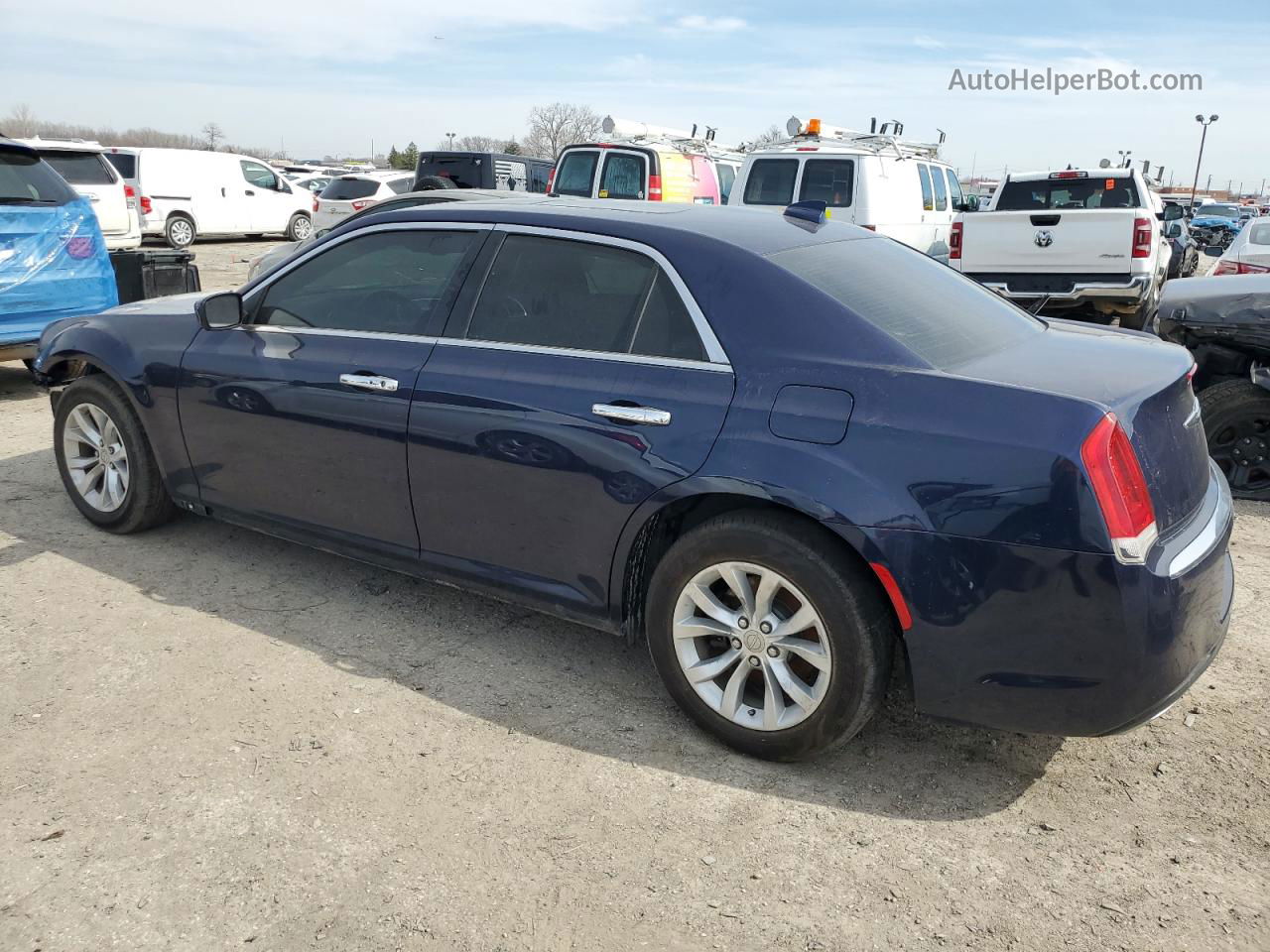 2016 Chrysler 300 Limited Blue vin: 2C3CCAAG0GH229679