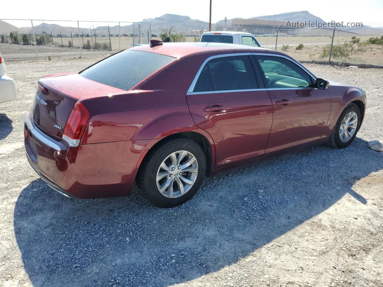 2016 Chrysler 300 Limited Red vin: 2C3CCAAG0GH269289