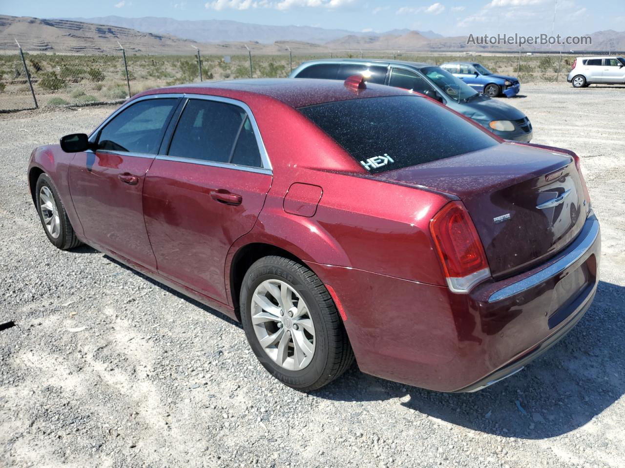 2016 Chrysler 300 Limited Красный vin: 2C3CCAAG0GH269289