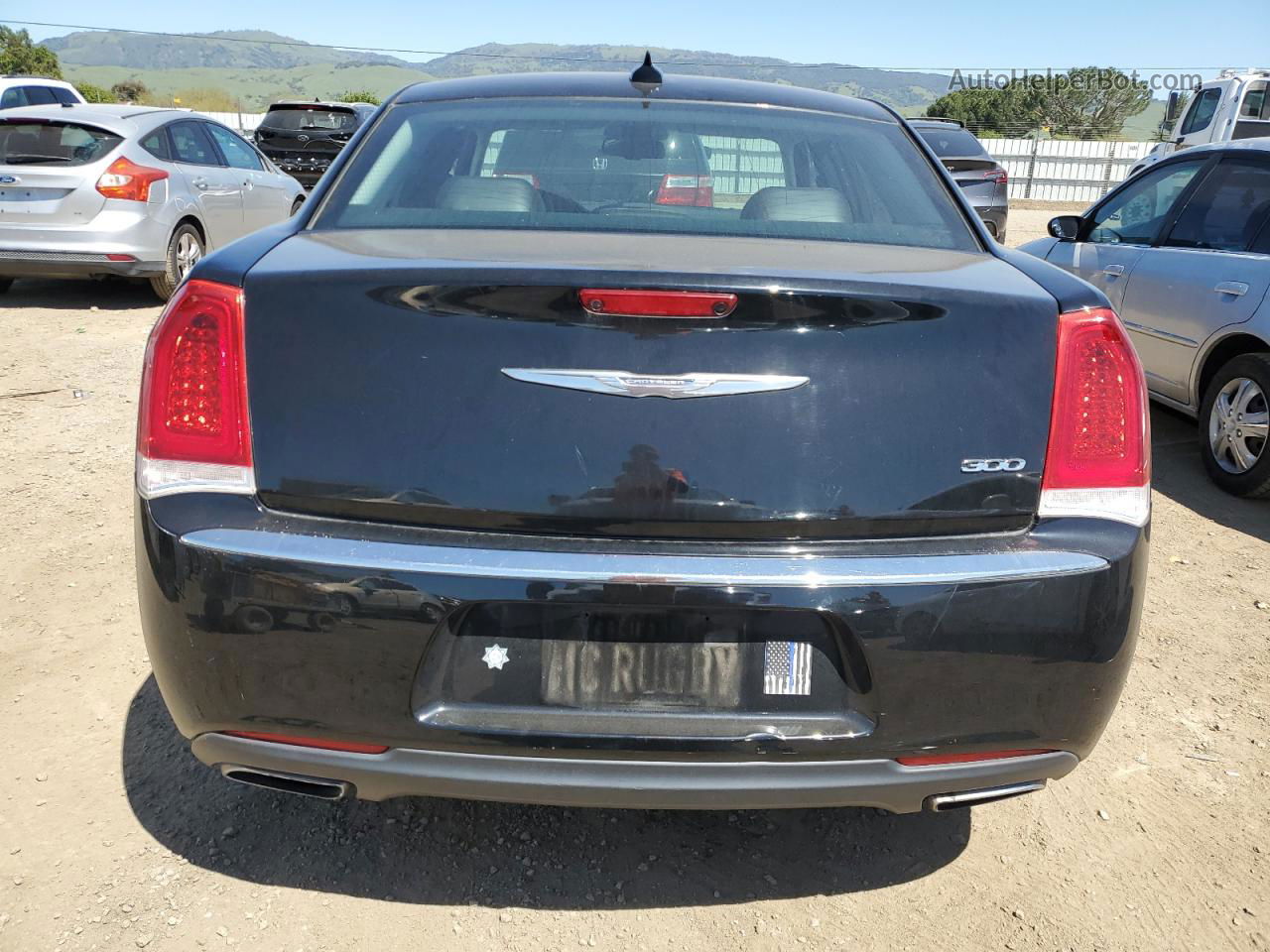 2016 Chrysler 300 Limited Черный vin: 2C3CCAAG0GH298629