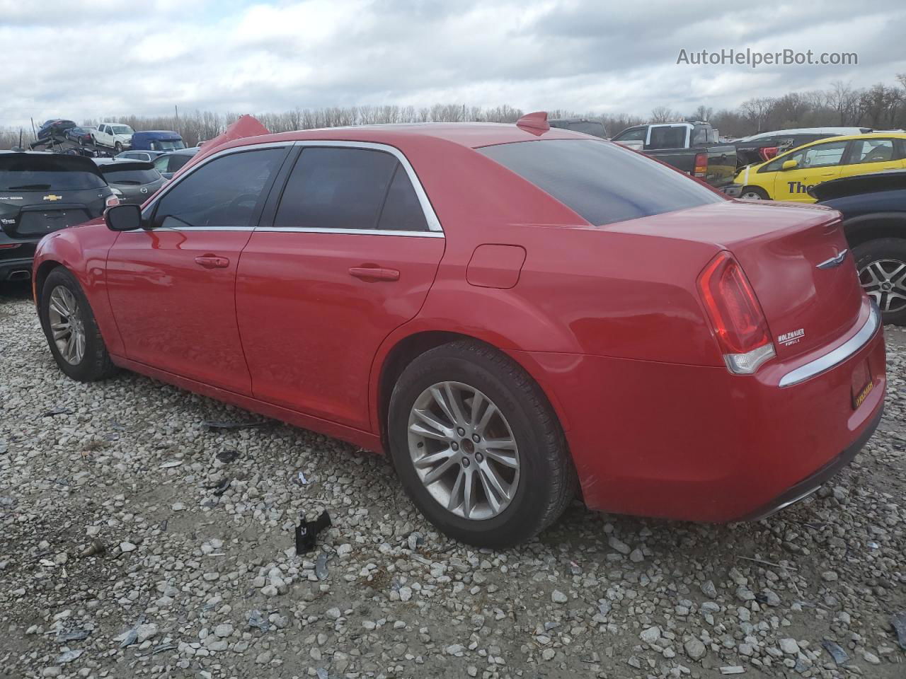 2017 Chrysler 300 Limited Red vin: 2C3CCAAG0HH619120