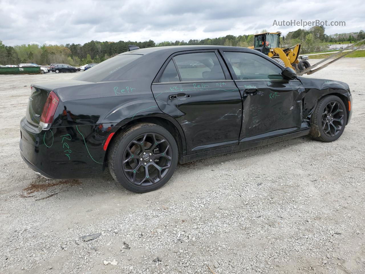 2019 Chrysler 300 Touring Black vin: 2C3CCAAG0KH590600