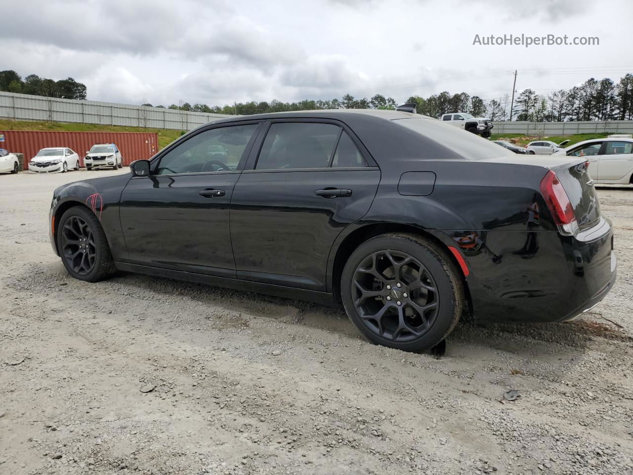 2019 Chrysler 300 Touring Black vin: 2C3CCAAG0KH590600