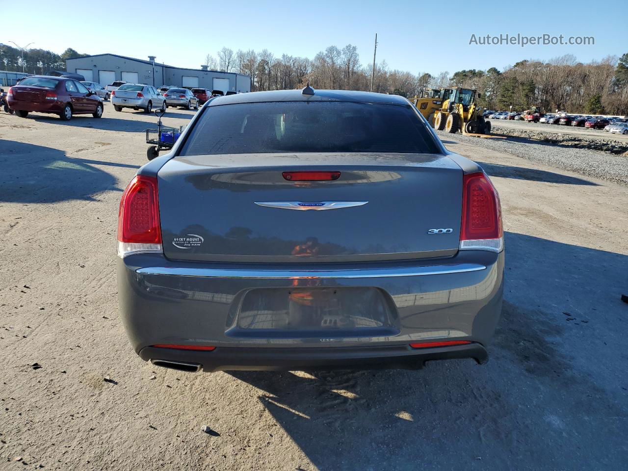 2019 Chrysler 300 Touring Gray vin: 2C3CCAAG0KH663089