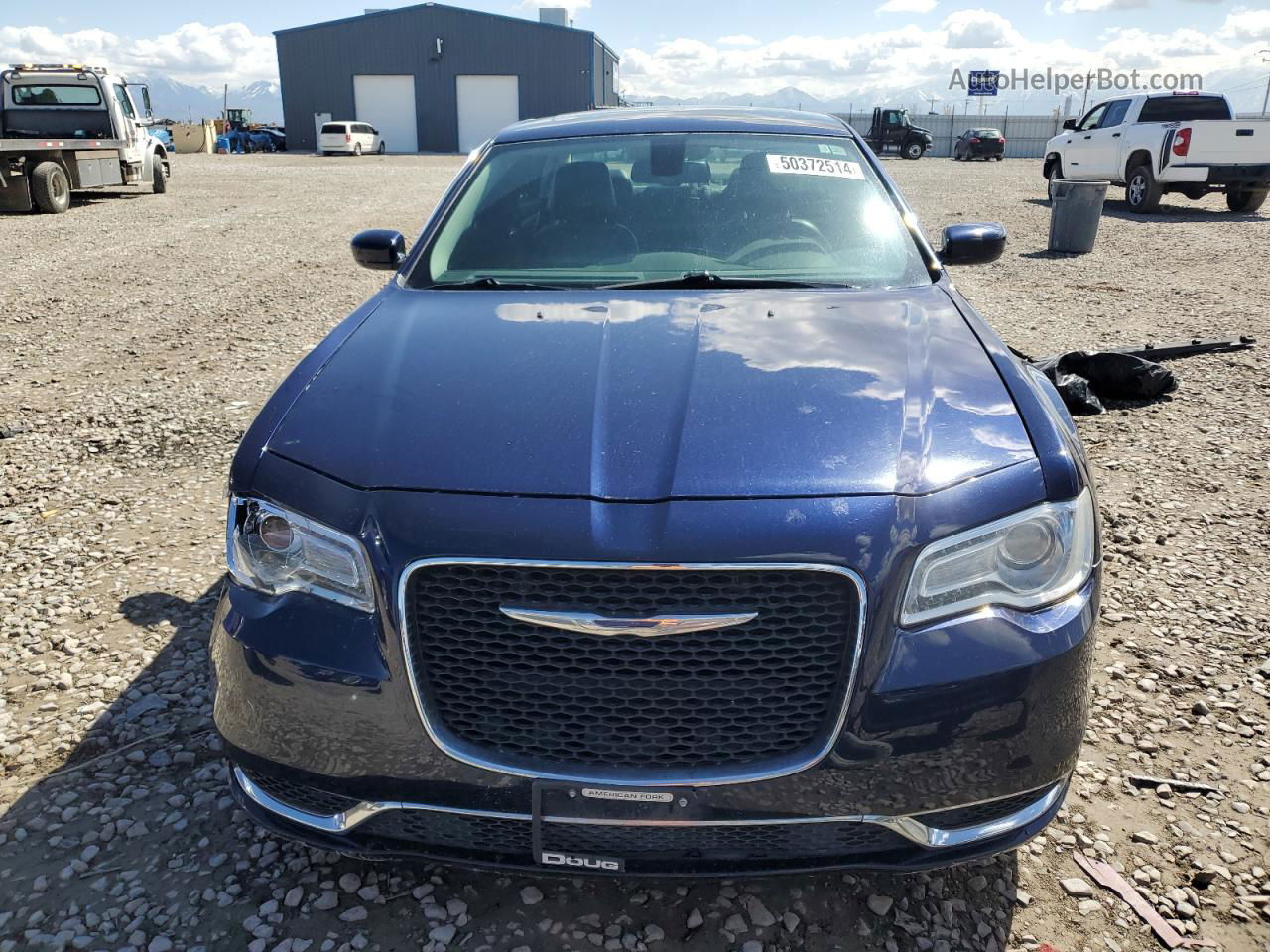 2016 Chrysler 300 Limited Синий vin: 2C3CCAAG1GH207948