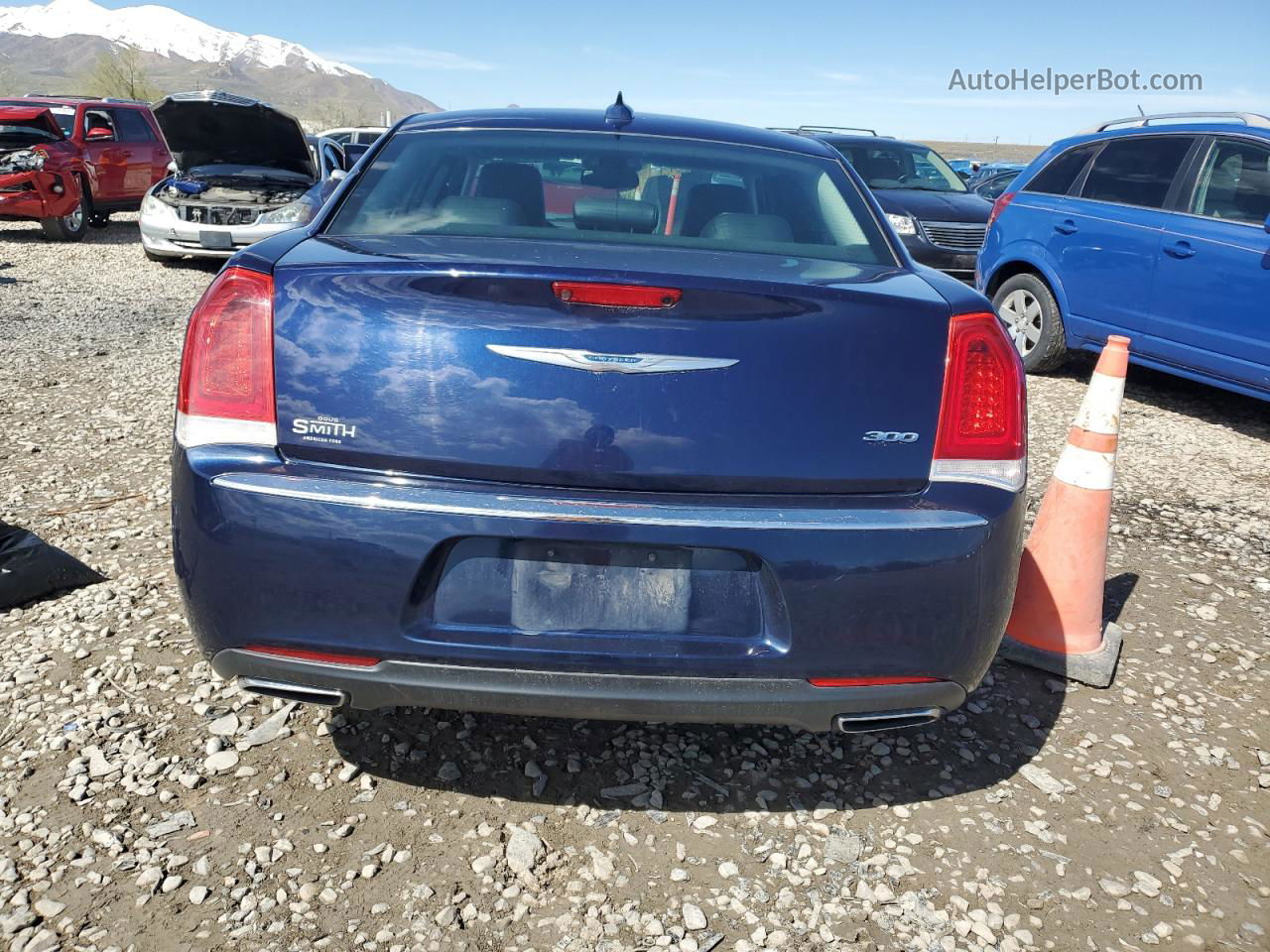 2016 Chrysler 300 Limited Blue vin: 2C3CCAAG1GH207948