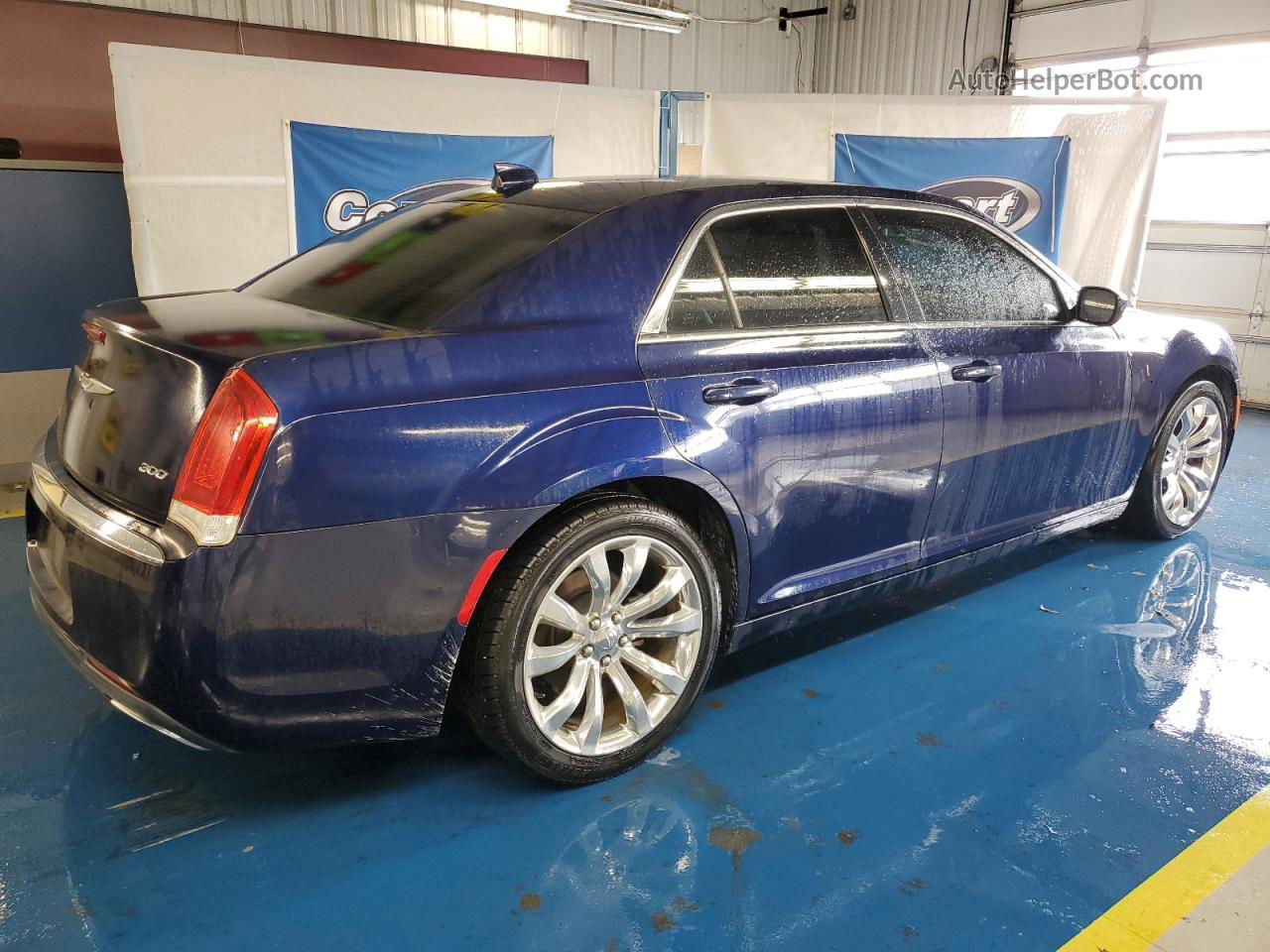 2016 Chrysler 300 Limited Blue vin: 2C3CCAAG1GH334456