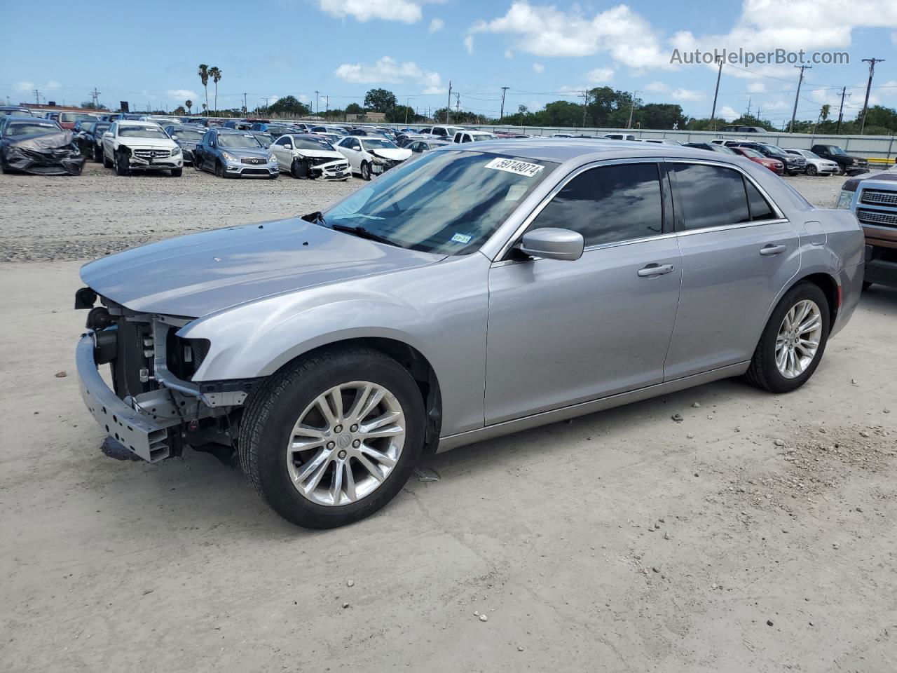2017 Chrysler 300 Limited Gray vin: 2C3CCAAG1HH538434