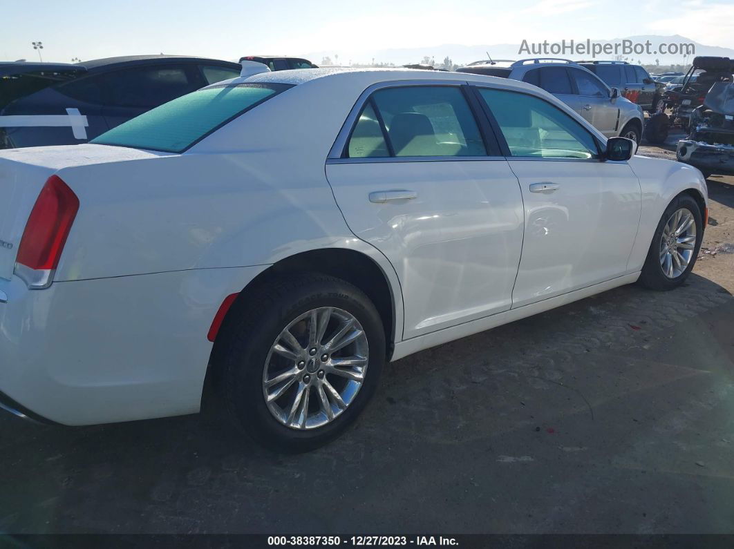 2017 Chrysler 300 Limited White vin: 2C3CCAAG1HH576973