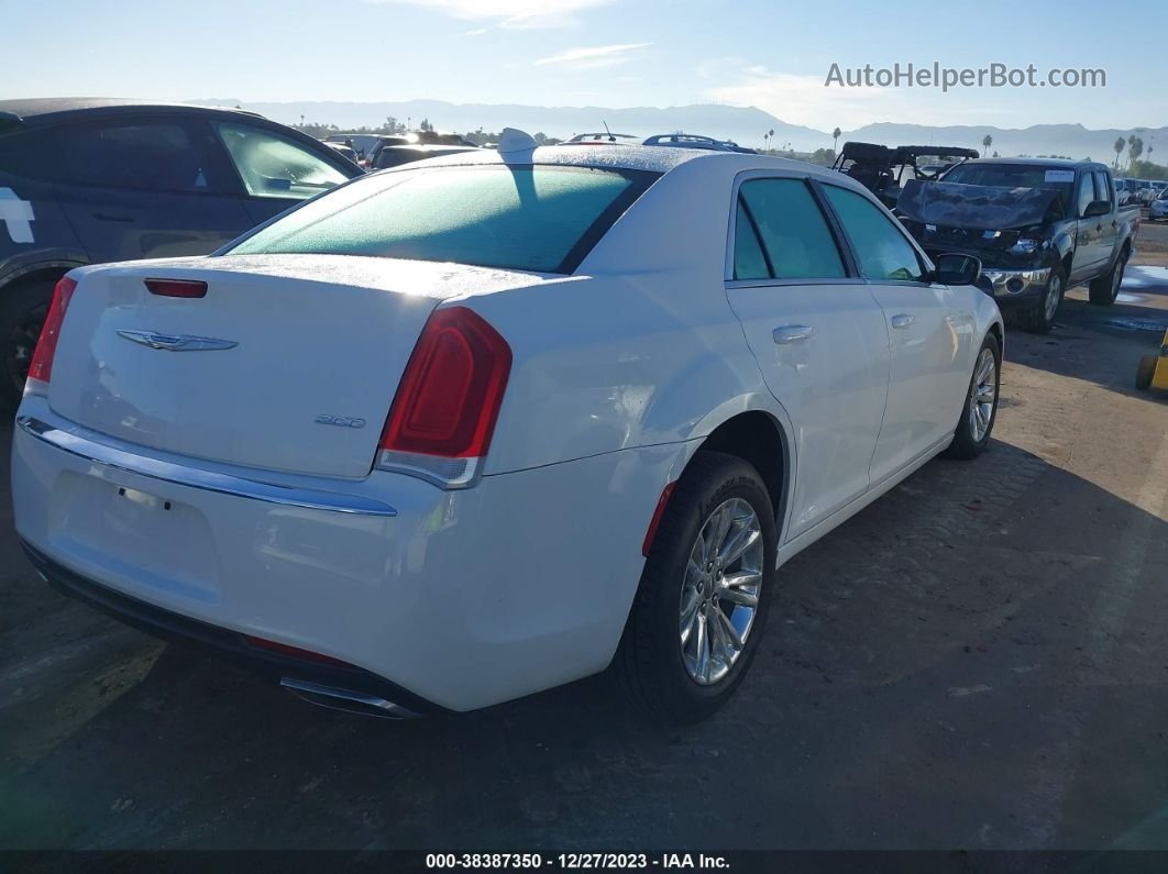 2017 Chrysler 300 Limited White vin: 2C3CCAAG1HH576973