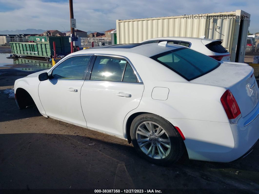 2017 Chrysler 300 Limited White vin: 2C3CCAAG1HH576973