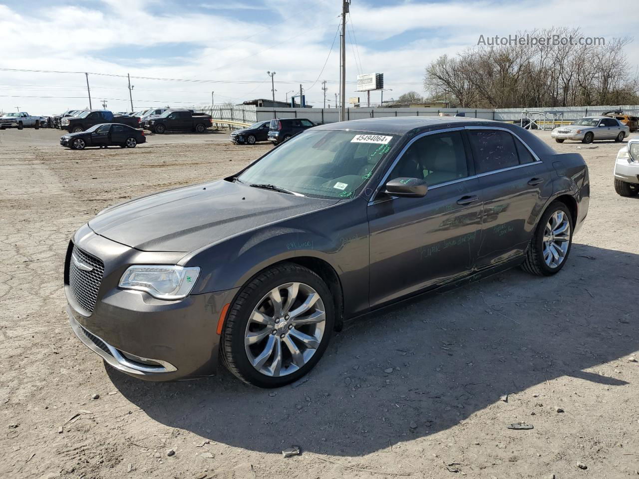 2017 Chrysler 300 Limited Charcoal vin: 2C3CCAAG1HH577394