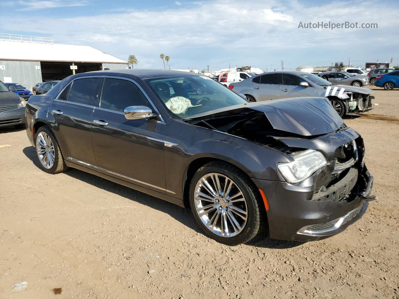 2016 Chrysler 300 Limited Угольный vin: 2C3CCAAG2GH189542