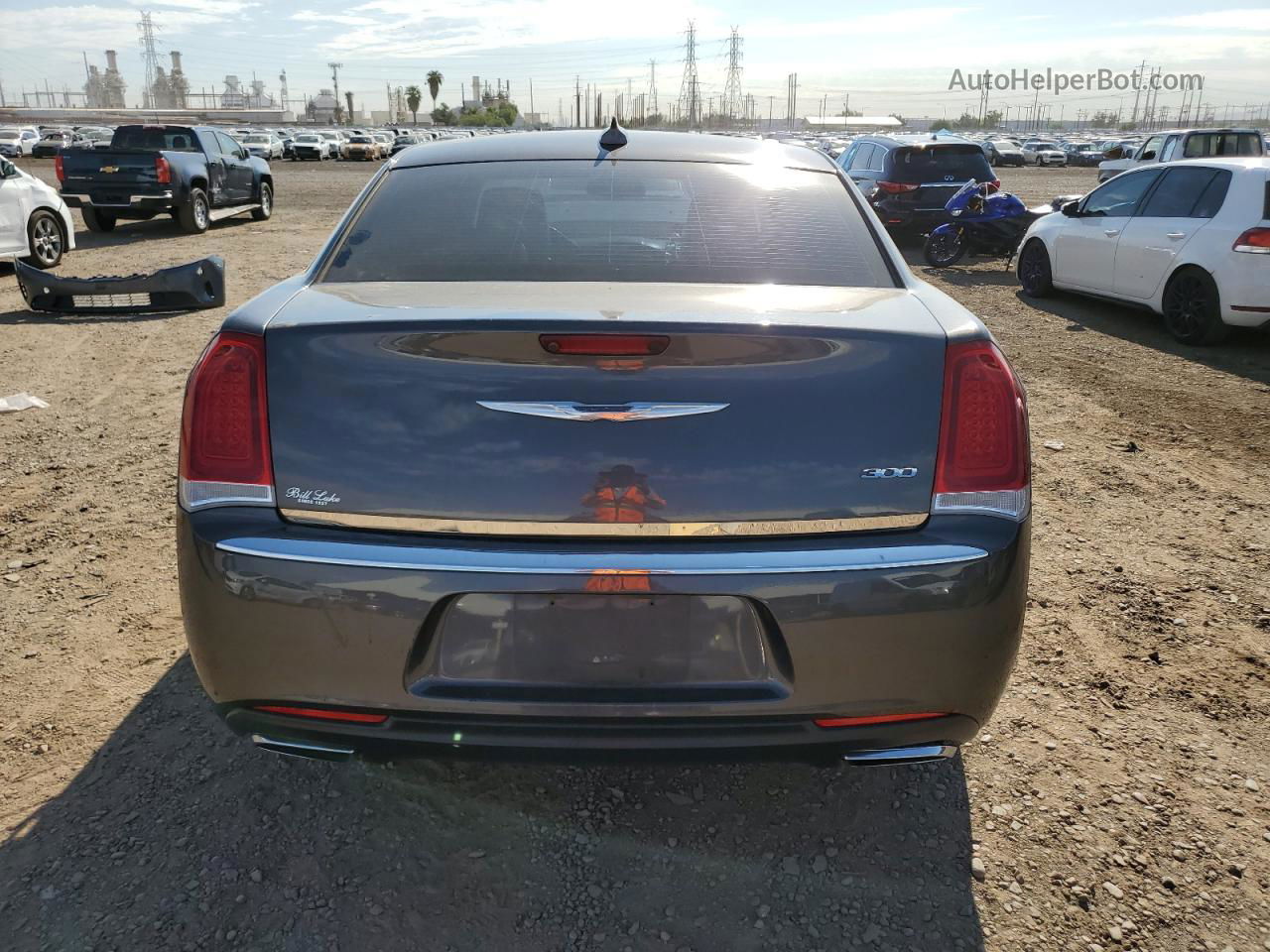 2016 Chrysler 300 Limited Charcoal vin: 2C3CCAAG2GH189542