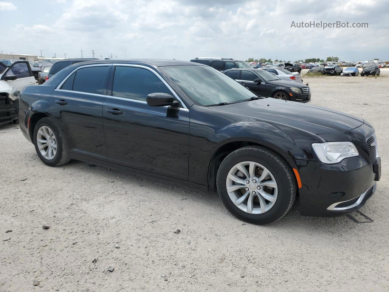 2016 Chrysler 300 Limited Black vin: 2C3CCAAG2GH224354