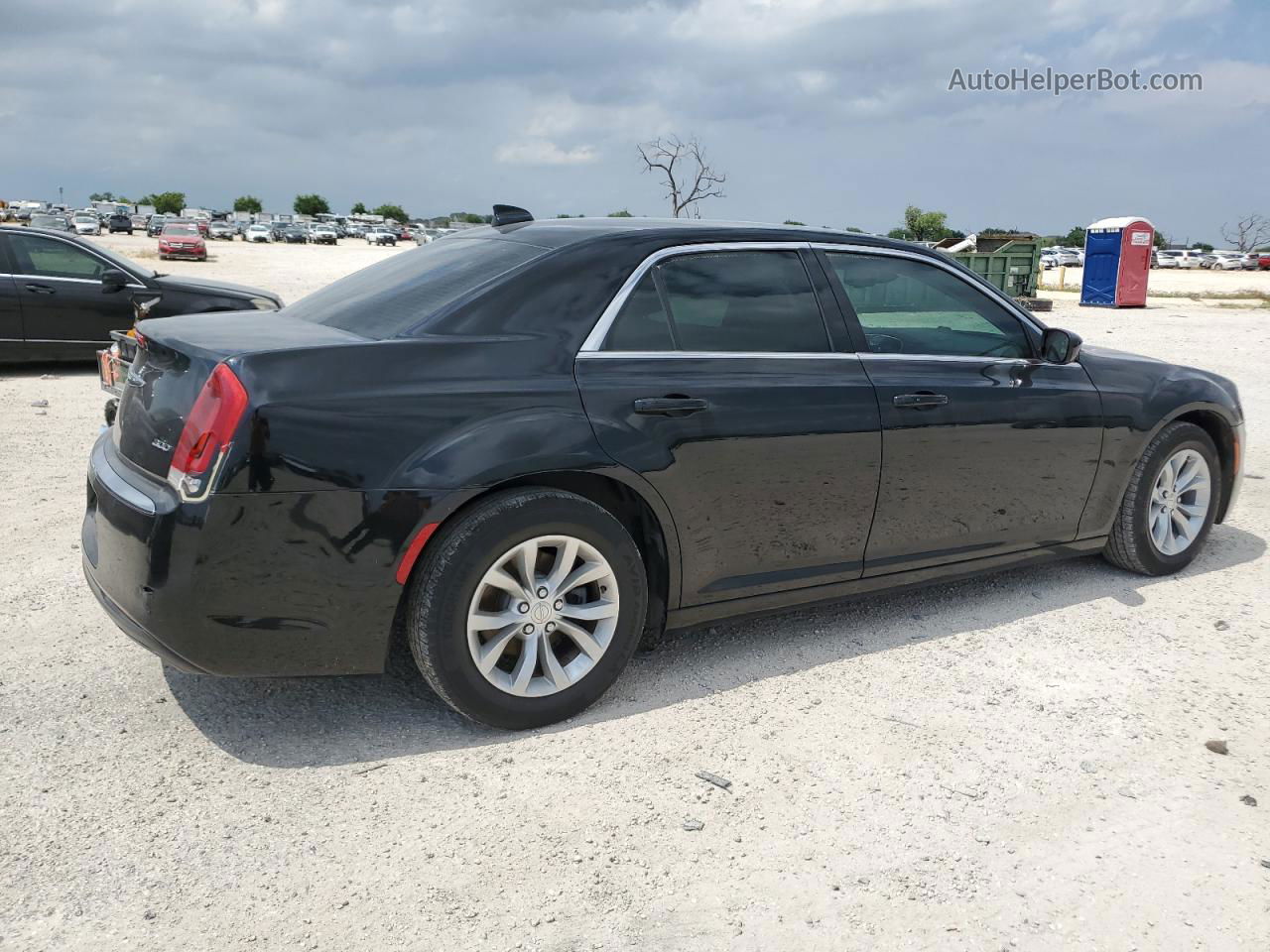 2016 Chrysler 300 Limited Black vin: 2C3CCAAG2GH224354