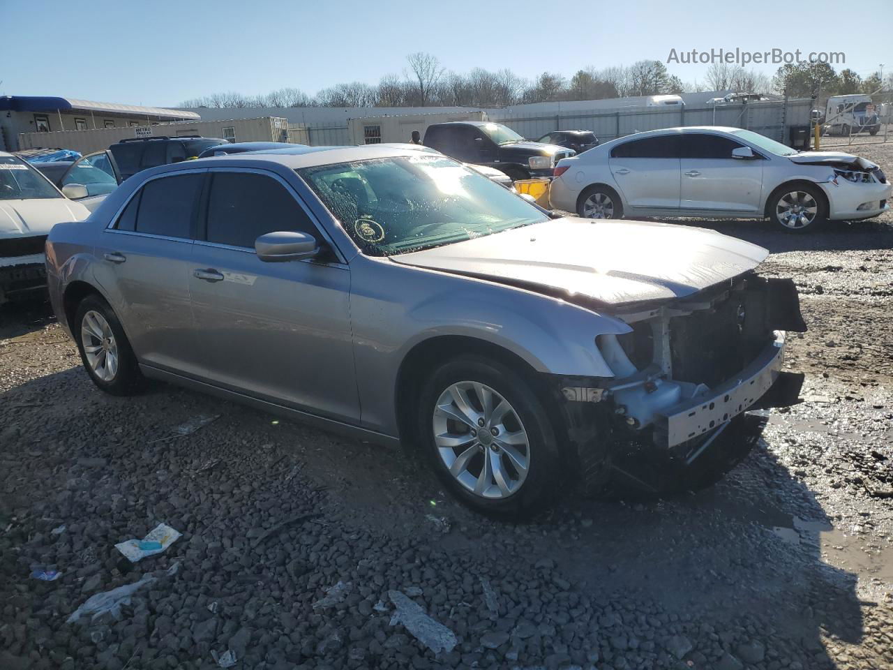 2016 Chrysler 300 Limited Silver vin: 2C3CCAAG2GH260562