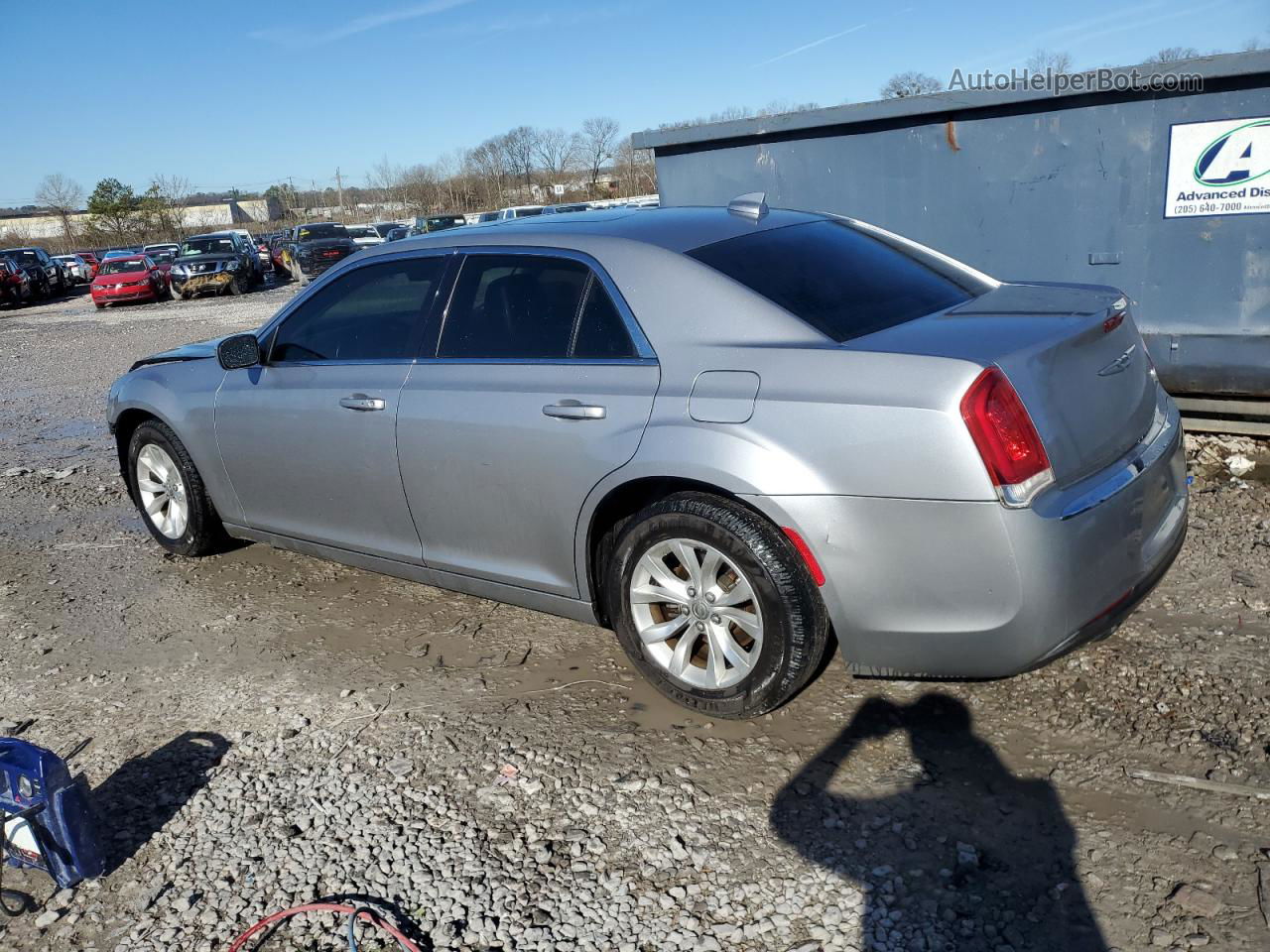 2016 Chrysler 300 Limited Серебряный vin: 2C3CCAAG2GH260562