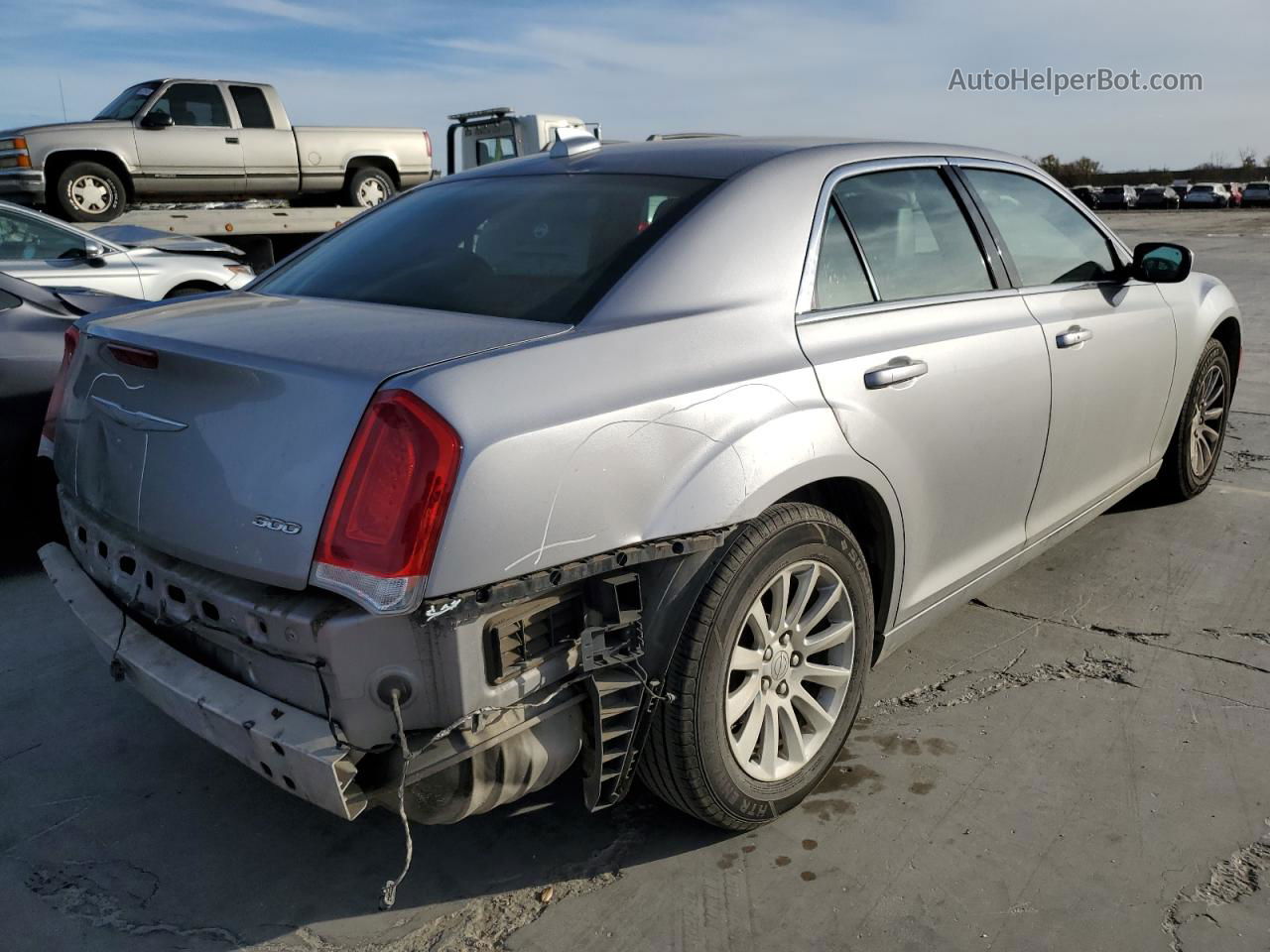 2016 Chrysler 300 Limited Gray vin: 2C3CCAAG2GH268483