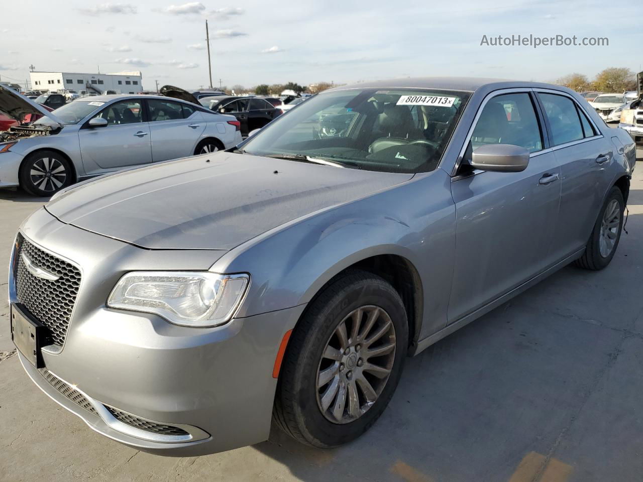 2016 Chrysler 300 Limited Gray vin: 2C3CCAAG2GH268483