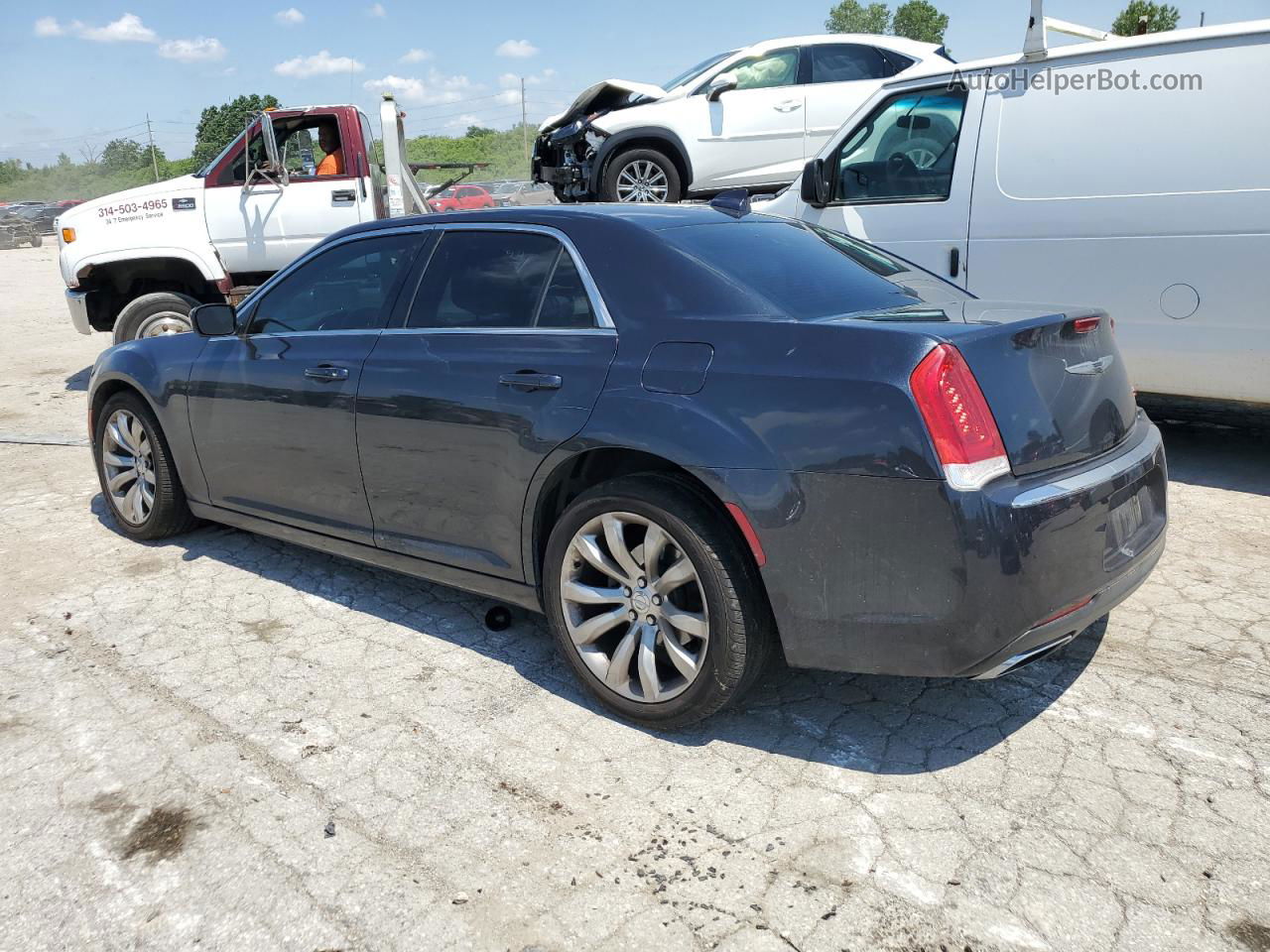 2016 Chrysler 300 Limited Gray vin: 2C3CCAAG2GH358295