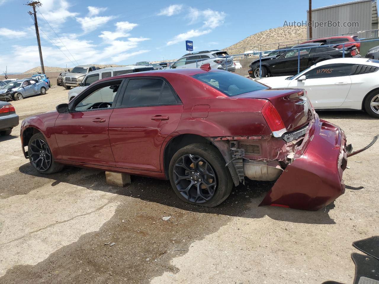 2019 Chrysler 300 Touring Maroon vin: 2C3CCAAG2KH601516