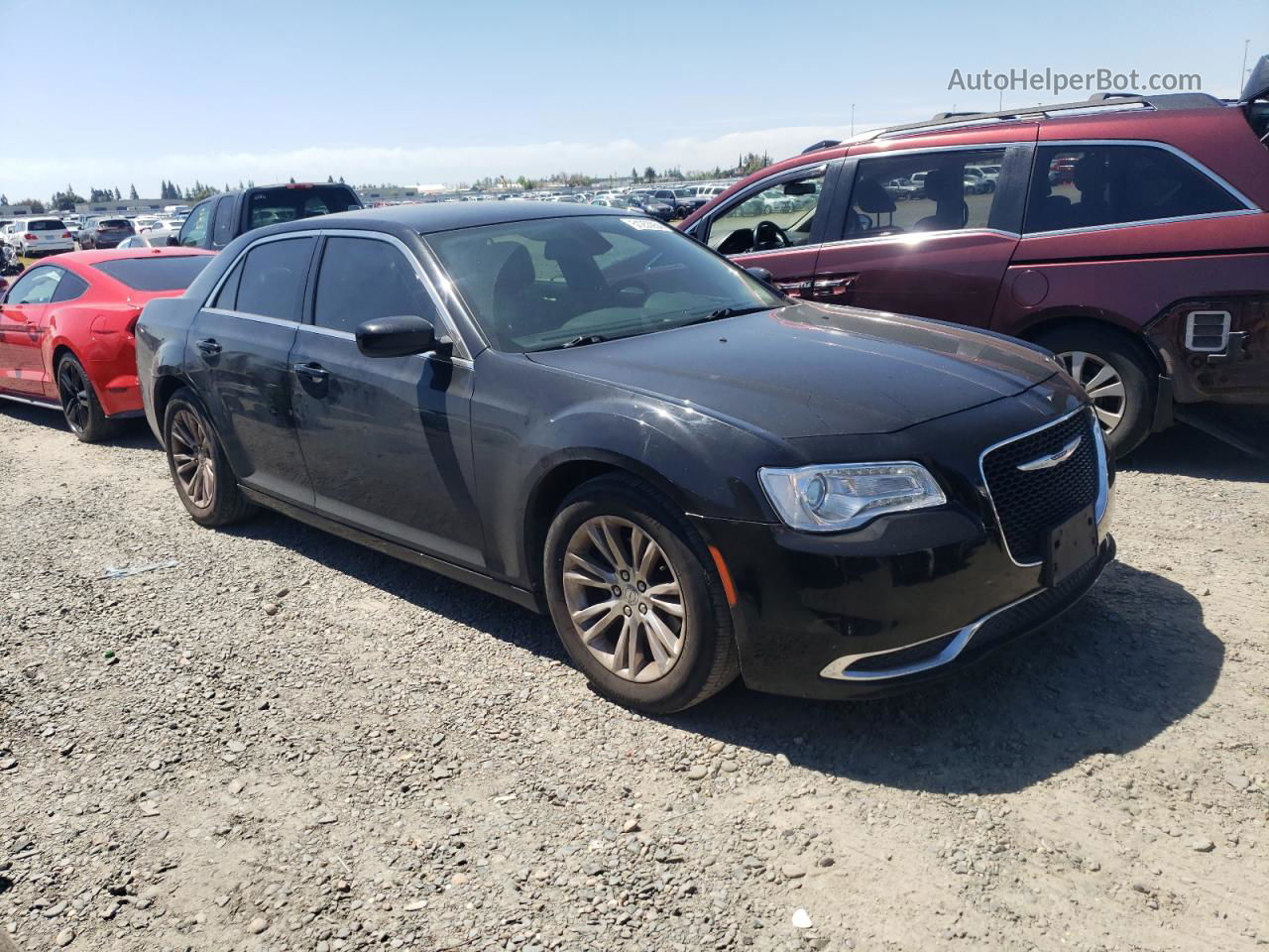 2019 Chrysler 300 Touring Black vin: 2C3CCAAG2KH603542