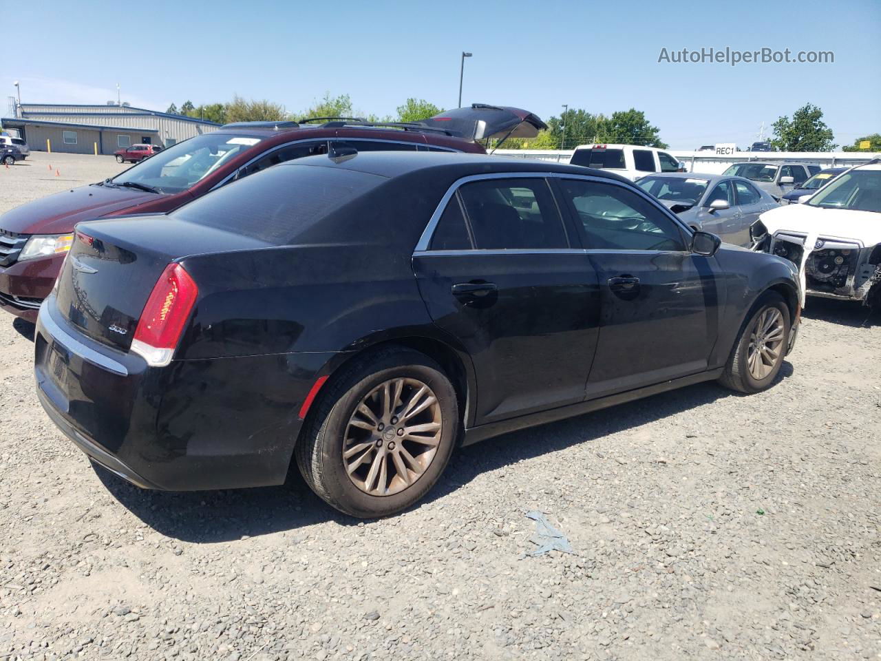 2019 Chrysler 300 Touring Black vin: 2C3CCAAG2KH603542