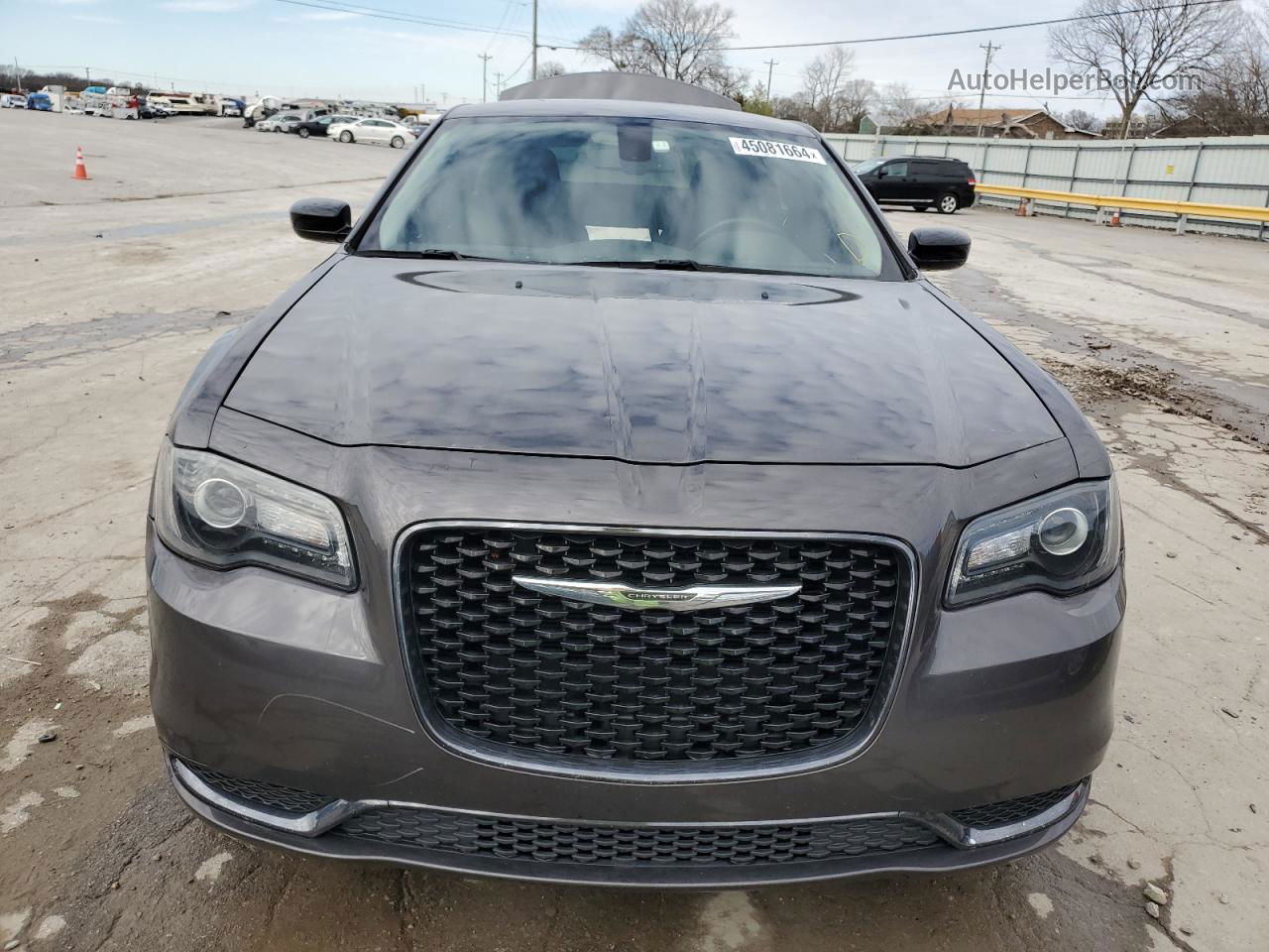 2019 Chrysler 300 Touring Серый vin: 2C3CCAAG2KH610426