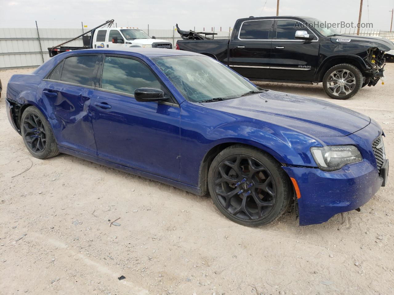 2019 Chrysler 300 Touring Blue vin: 2C3CCAAG2KH614363