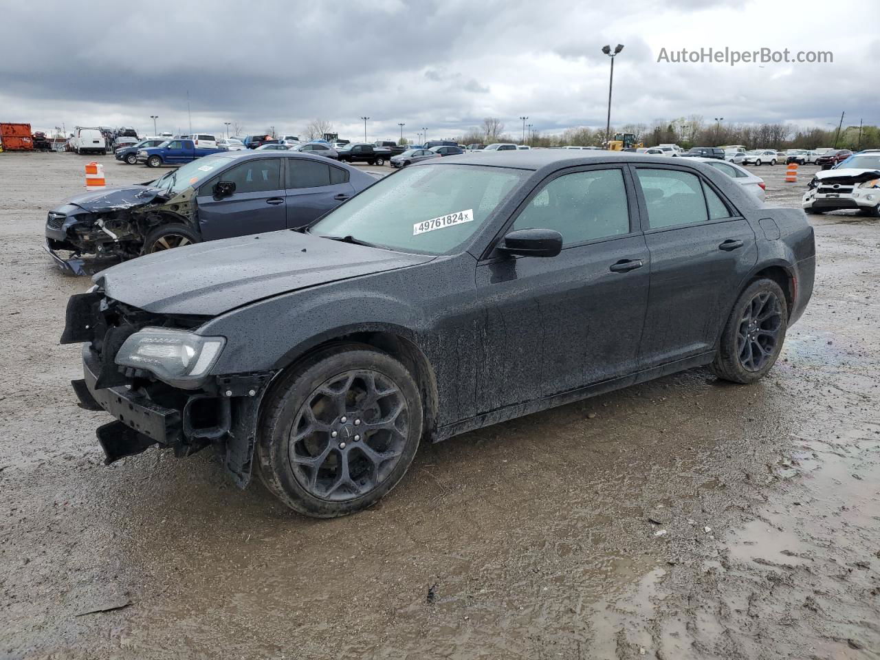 2019 Chrysler 300 Touring Black vin: 2C3CCAAG2KH760939