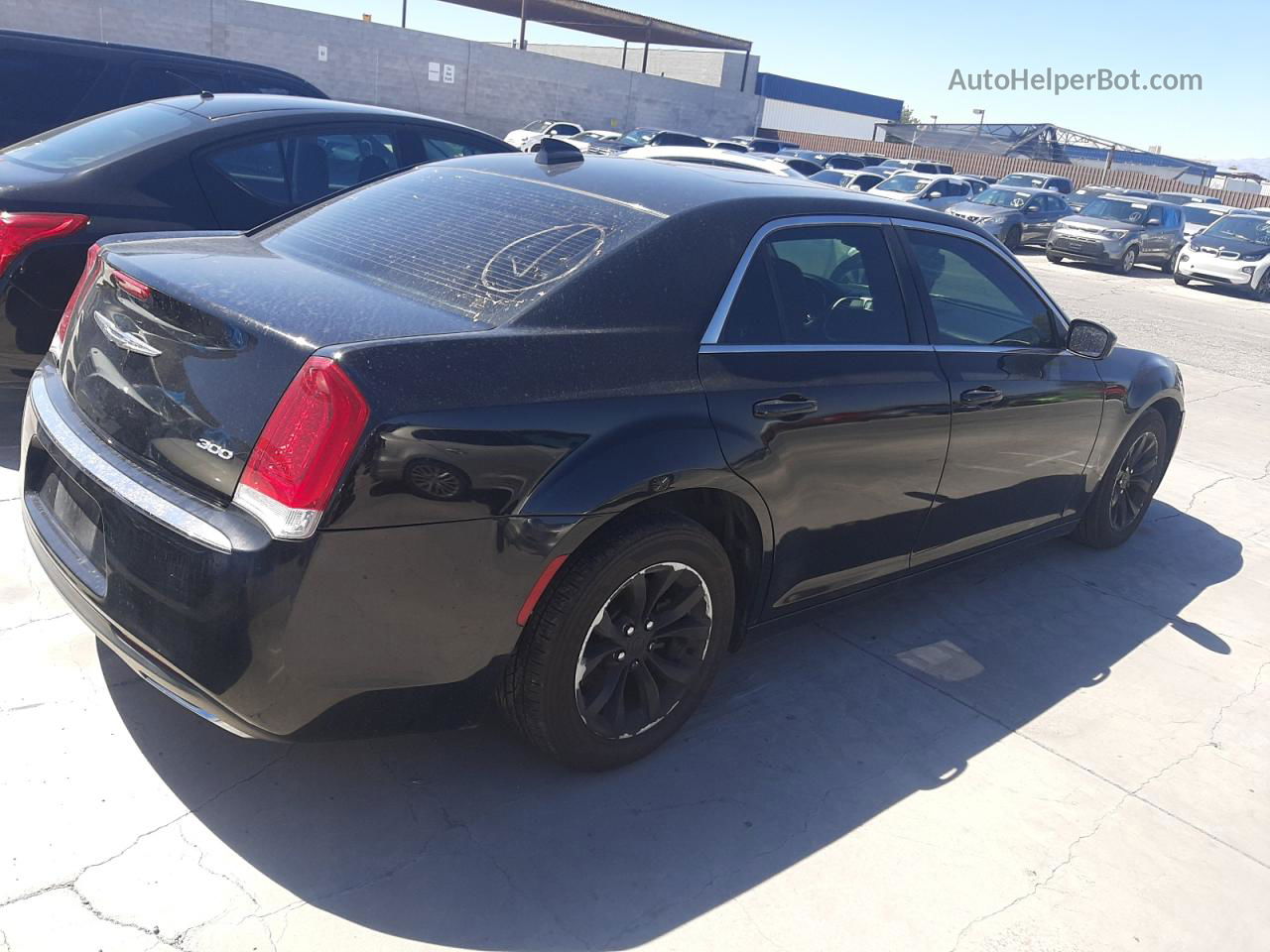 2016 Chrysler 300 Limited Black vin: 2C3CCAAG3GH243284