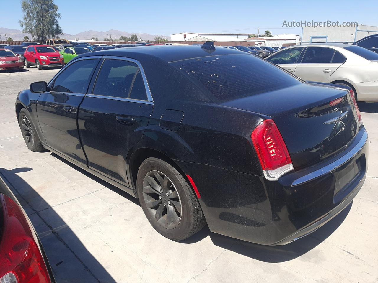 2016 Chrysler 300 Limited Черный vin: 2C3CCAAG3GH243284