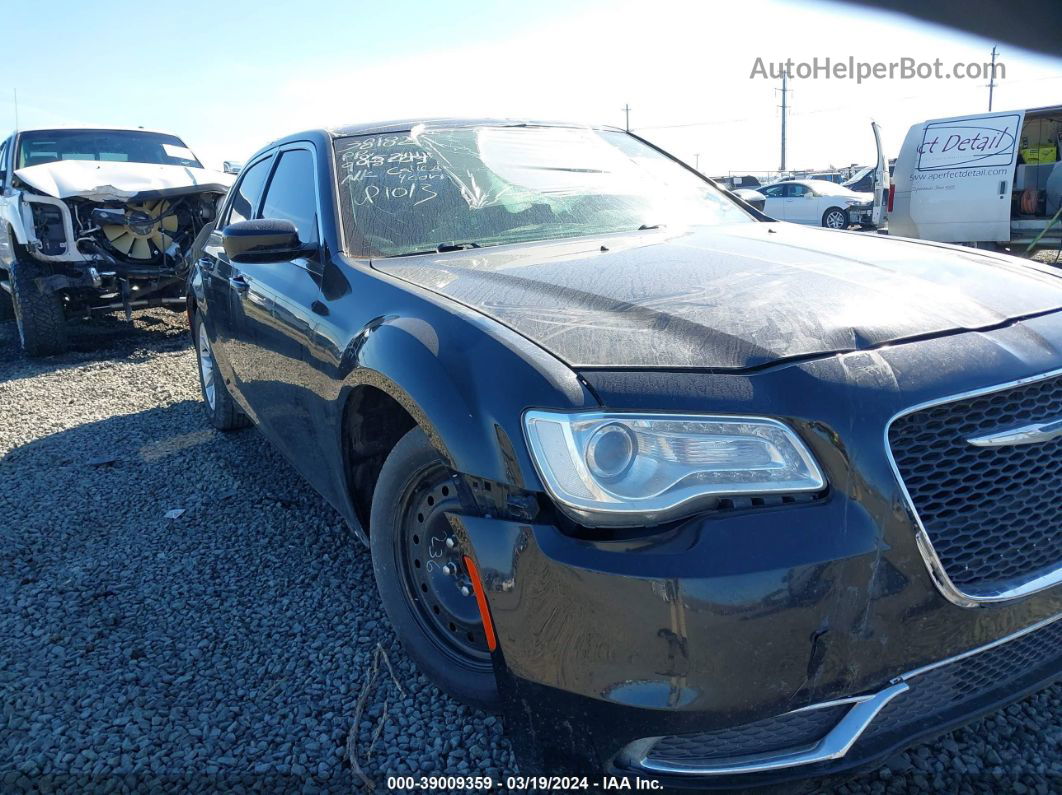 2016 Chrysler 300 Limited Black vin: 2C3CCAAG3GH243320