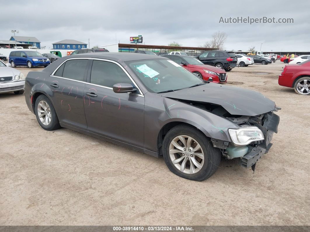 2016 Chrysler 300 Limited Gray vin: 2C3CCAAG3GH268573