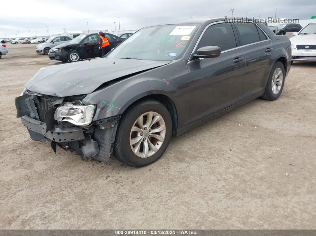 2016 Chrysler 300 Limited Gray vin: 2C3CCAAG3GH268573